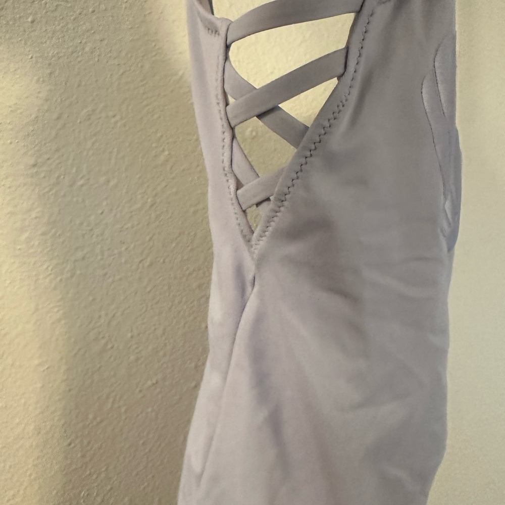 Victoria's Secret Light Lavender Shell One-Piece Swimsuit NWT size S - Picture 6 of 8